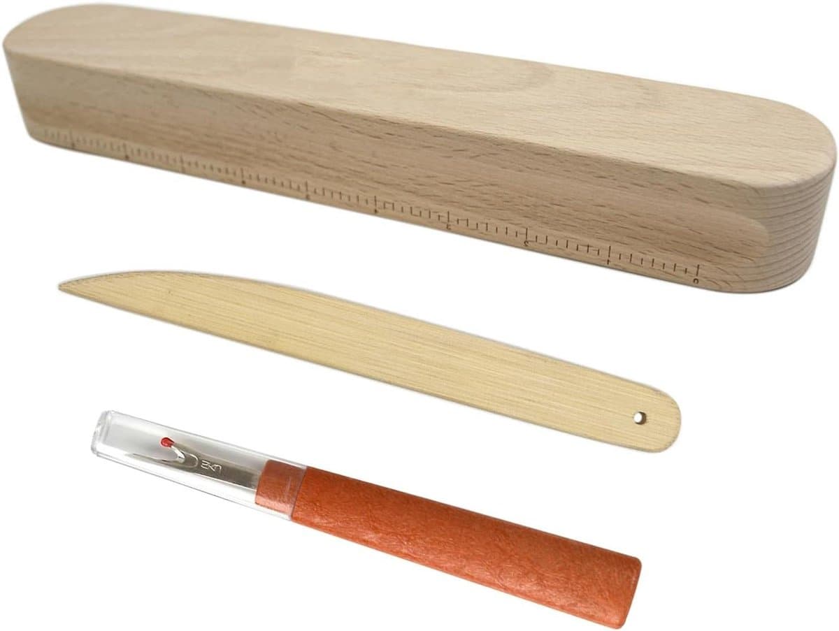 Naad Rippers Kleppers Klepel Set Multifunctionele Houten Naad Presser Tool Naaien Tool Voor Strijken Naaien En Quilten Houten Klepel Kleppers Drukken Tool Naad Rippers Voor Quilten Strijken — afbeelding 1