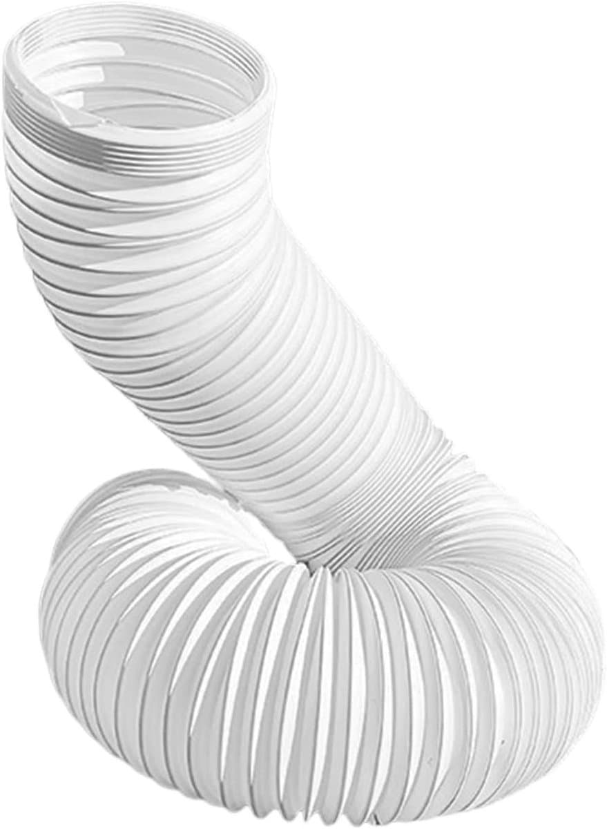 Afvoer Ventilatieslang - Mobiele Airco Slang - Airco Koeling - Flexibele Versterkte Constructie - 150 cm Lengte - Wit — afbeelding 1