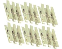 Fotoklemmen - Mini knijpers - Foto's ophangen - Stevige structuur - 50 stuks - Goud