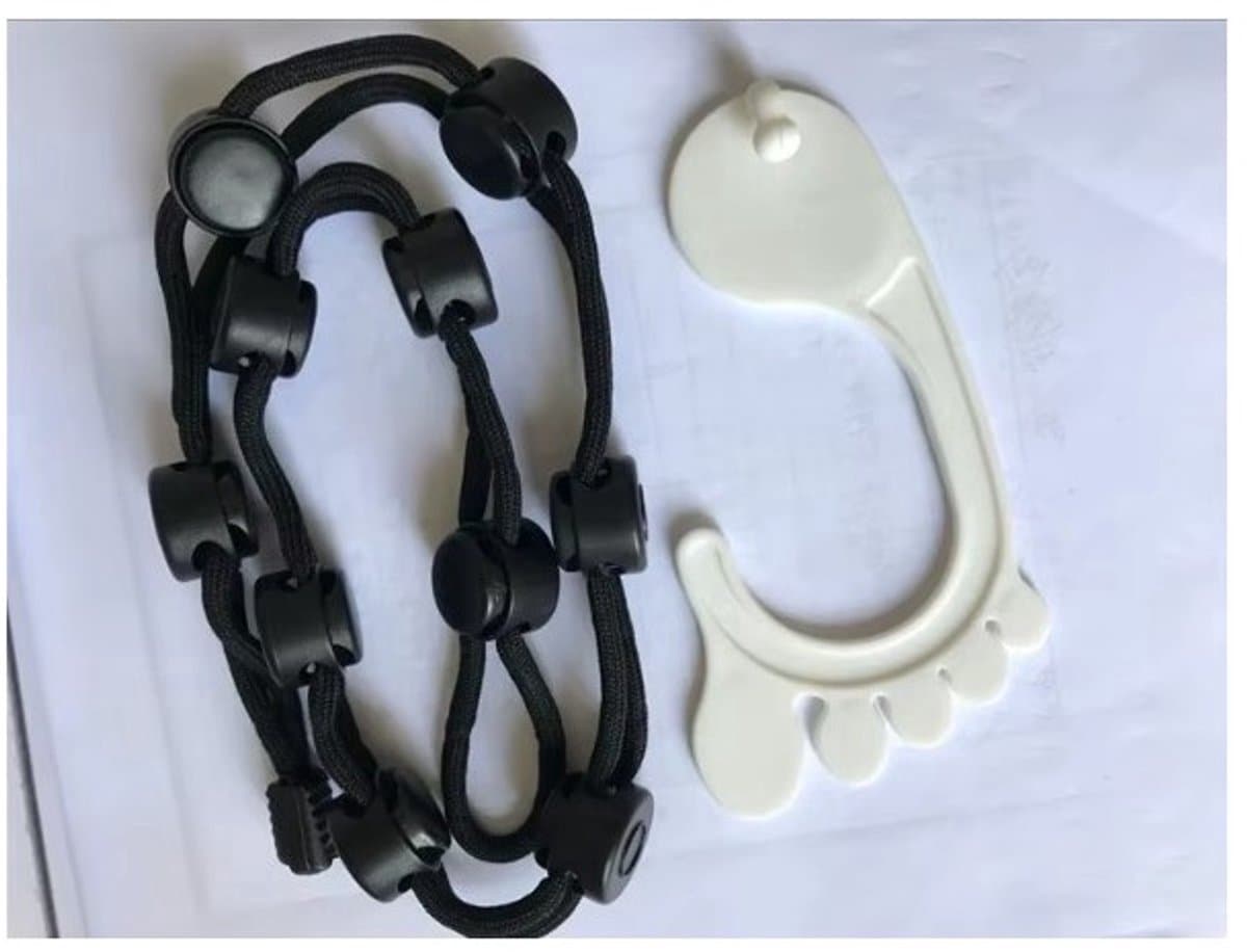 Go Go Gadget - Sokken organizer - Waslijn - Ruimte voor 10 paar sokken - Zwart — afbeelding 1