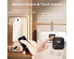 Draagbare Elektrische Kledingdroger – Opvouwbare Wasdroger met UV-Sterilisatie – Compacte Reisdroger voor Appartement, Reizen & Camping