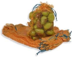Aardappelzakken - Opbergzakken - Oogst Opslaan - Ademend Materiaal - 100 stuks 37x59cm - Goudgeel — afbeelding 1