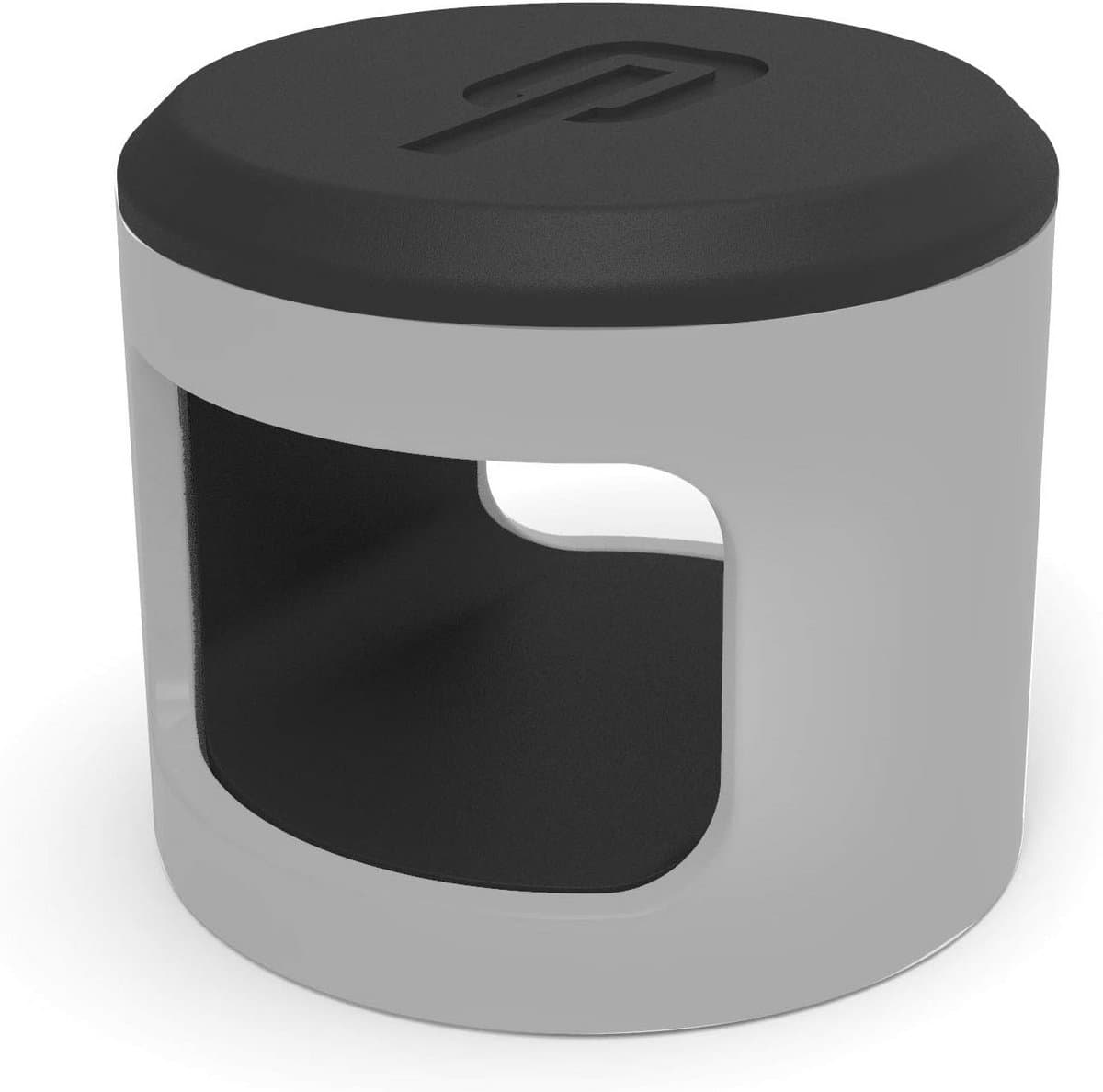 Stevige Fietsslot Anker voor Wand- en Vloermontage in Lichtgrijs — afbeelding 1