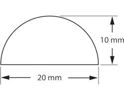 Siliconen elastomeer demper set van 4 - Universele absorptievoeten voor hifi-apparaten en luidsprekers — afbeelding 1