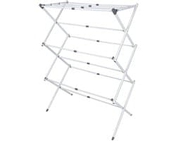 4goodz Droogrek Inklapbaar - Metalen Wasrek - 9m Droogruimte - Wit — afbeelding 1