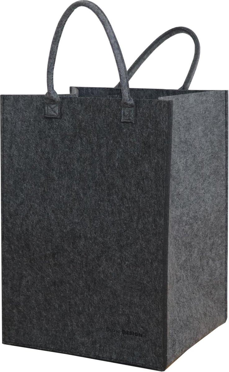 Gerecycled Vilt: 100L Wasverzamelaar 43x38x60 - XL Vilten Tas - Wasmand Opvouwbaar Groot Badkamer — afbeelding 1