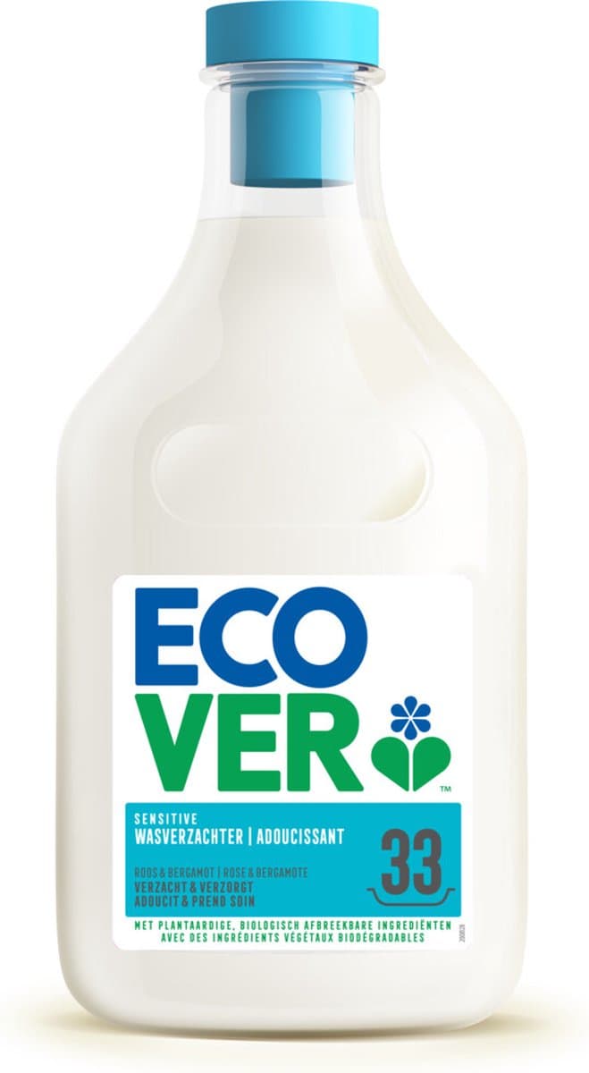 Ecover Wasverzachter roos & bergamot — afbeelding 1