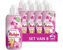 Robijn Classics Pink Sensation Wasverzachter - 8 x 33 wasbeurten - Voordeelverpakking