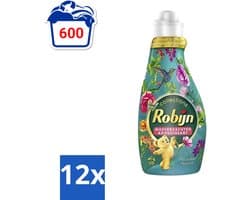 Robijn Collections - Wasverzachter - Paradise Secret - 1,25L - 50 Wasbeurten - Voordeelverpakking - 12 stuks