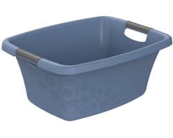 Rotho Flowers Wasmand 25L Horizon Blauw