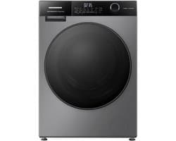 Heinner HWM-HMK9014IVTA+++ Wasmachine 9 kg – 1400 tpm – Inverter – Touchbediening – Allergievriendelijk – Energieklasse A – Titaniumgrijs– 5 jaar garantie
