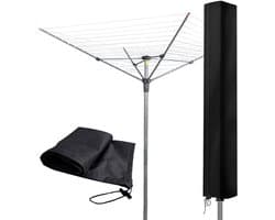 Kledingrekhoes met Rits, Extreem Scheurvast en Weerbestendig, Waterdicht, 420D (160 x 15 x 15 cm) - Bescherming voor Kleding, Buitengebruik, Duurzaam Materiaal
