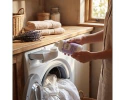 SnelShoppen - B&B Italiaans Wasparfum Lavendel 250ml – Langdurige Ontspannende Lavendelgeur voor Was, Geurversterker, Zachte Textielgeur, Tot 25 Wasbe