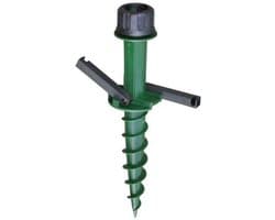 Pro Garden® Parasolstandaard Schroefmodel | 44 cm