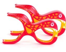 Wasknijpers voor reling - Boot clips - Kleding drogen - Hoge spankracht - 2 stuks - Roze geel