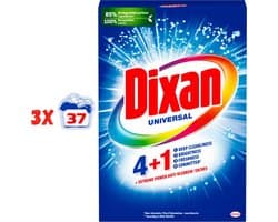 Dixan Waspoeder Universeel - 111 Wasbeurten 4+1 Extreme Power 6.2 kg
