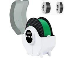 Filament Droger - Droogdoos - 3D Printen Optimaliseren - Instelbare Temperatuur - 248x125x242 mm - Wit