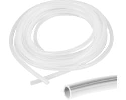 Siliconen Slang 2 mm ID x 4 mm OD - Transparante Voedselveilige Slang - Flexibele Rubber Slang - Geschikt voor Vloeistoffen/Gassen - 2 Meter Lang - Hoogwaardig Siliconen Materiaal