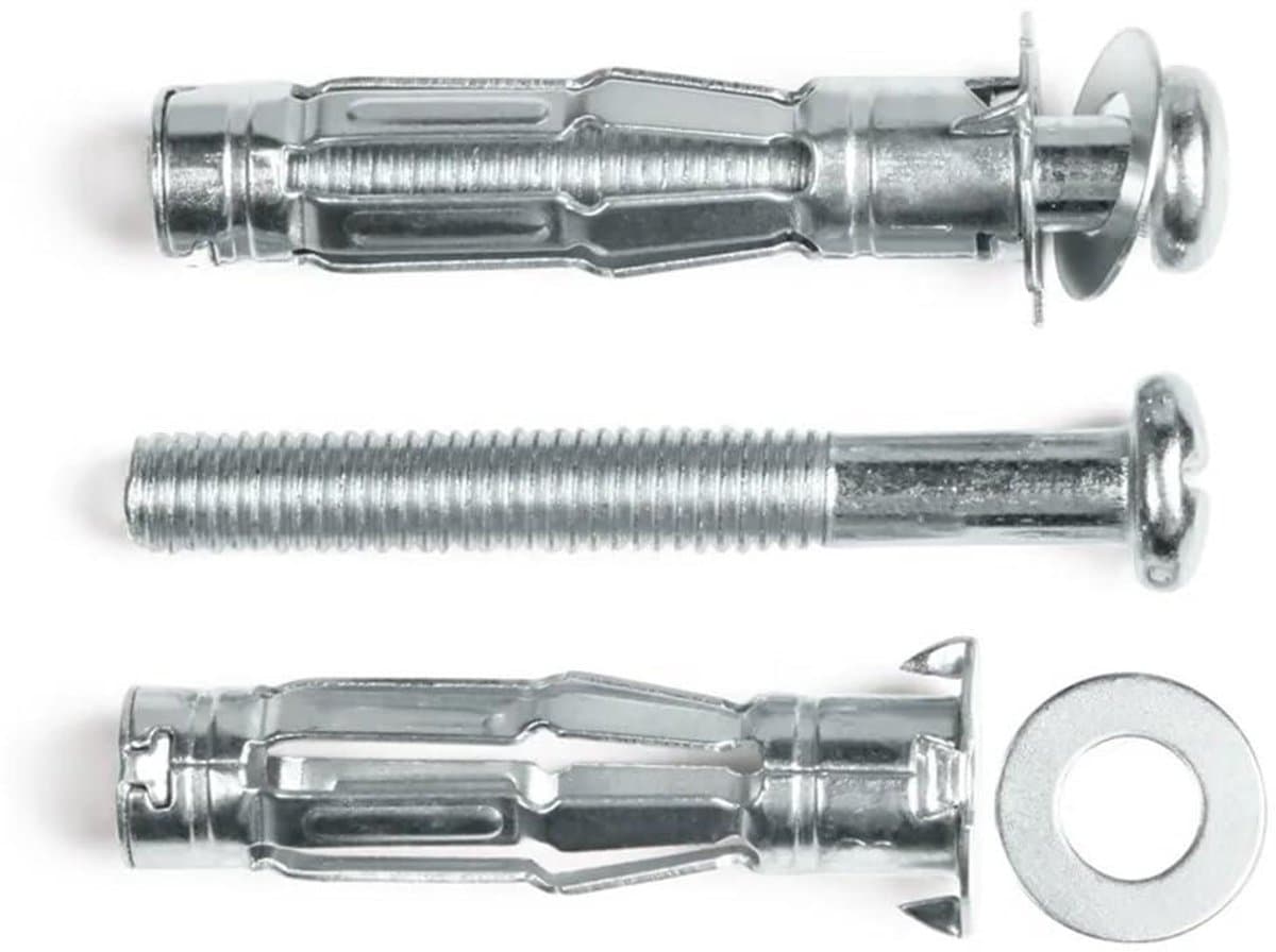 Wandankers - Expansiebouten pluggen - Bevestigen in muur - Robuuste metalen constructie - M4X21 20 stuks - One Color — afbeelding 1