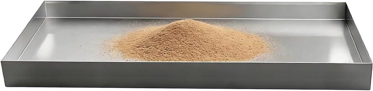 Lekbak Wasmachine - Opvangbak Apparaten - Water Opvang - Roestvrij Staal - 70x70cm - Zilver — afbeelding 1