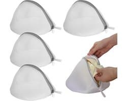 Set van 4 Wasnetten voor de Wasmachine - Herbruikbaar, Ideaal voor Bh's, Ondergoed en Kleding - Stevig en Duurzaam Wasaccessoire