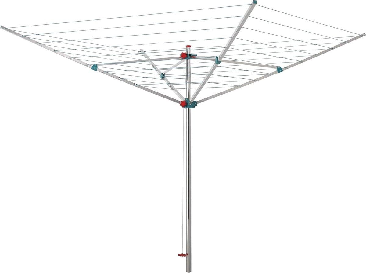 Droogmolen met Voet voor Camping & Thuis - Wasrek Staand - Droogrek Inklapbaar - droogrekje — afbeelding 1