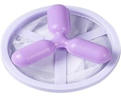 Pluisvangers Wasgoed - Haarfilter Wasmachine - Kleding Schoon Houden - Herbruikbaar Ontwerp - 17x9cm - Paars