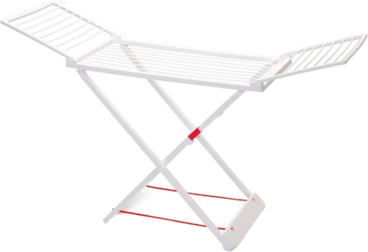 PlasticForte Wasrek - 20 meter - wit - droogrek - kunststof - 55 x 180 x 108 cm — afbeelding 1