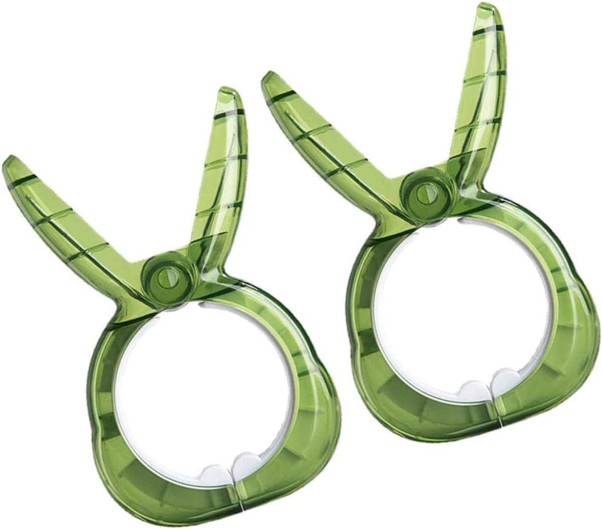 Wasknijpers - Kleding Clips - Kleding Drogen - Grote Jumbo Formaat - 12 cm Lengte - Groen — afbeelding 1