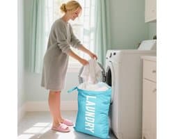 SnelShoppen - 2Pcs Grote & Kleine Reiswaszak - Waterdichte Waszak met Handvatten voor Camping, Reizen, Sport en Thuisgebruik