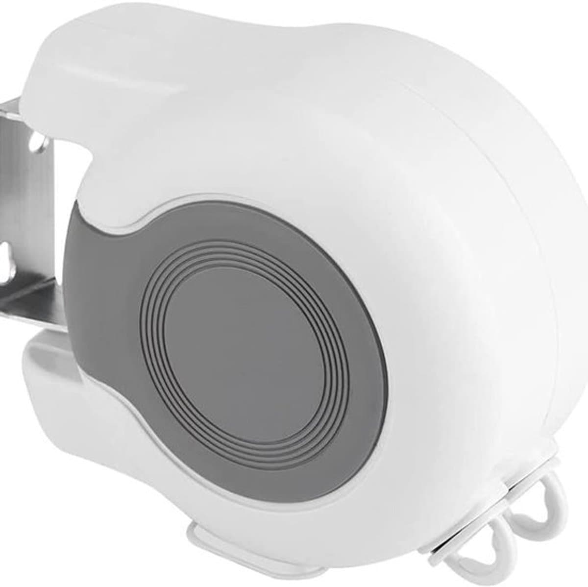 Dailygoody - Waslijn - Draagbare Uittrekbare Waslijn - Compact en Handig - 13 Meter - Geschikt voor Thuis en Reizen - Wanddroger met Automatisch Rolme — afbeelding 1