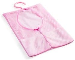 Kledingknijper Tas, Geschikt voor Tot 100 Kledingknijpers, Handige Opbergmand met Hanghaken voor Thuisgebruik, Herbruikbare Tas voor Kledingaccessoires en Organisatie
