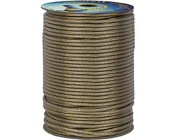 Waslijn van messing staal 5 mm-100 m - Corderie Italiane 006077497 met hoge kwaliteit washing line