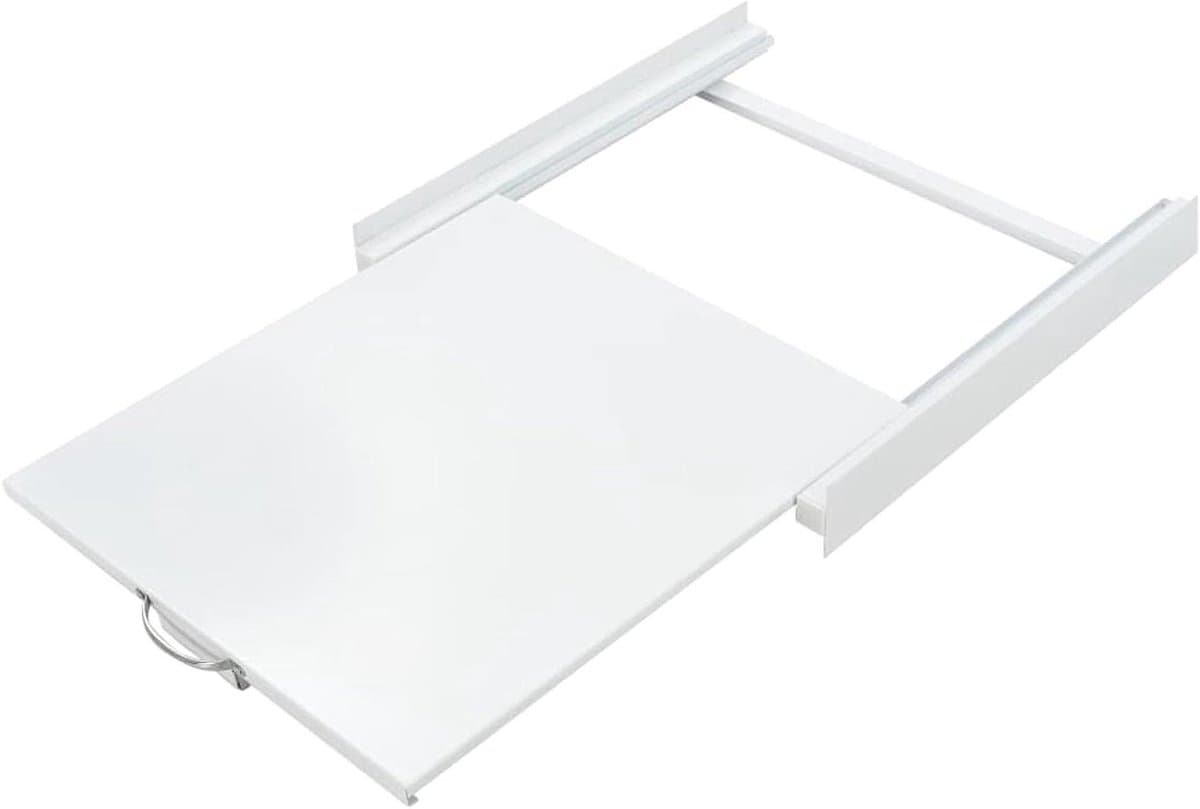 Wasmachine Droger Toren - Wasdroger Stapelaar - Ruimte Besparen - Met Uitschuifbare Plank - 60 x 60 x 8 cm — afbeelding 1