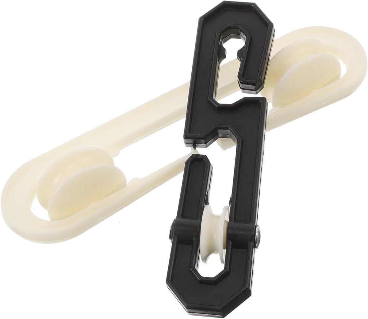 Waslijnscheiders - Kledingverdelers Waslijnaccessoires - Efficiënt Wassen - Wrijvingsvrij Nylon Wiel - 18 cm - Diverse kleuren — afbeelding 1