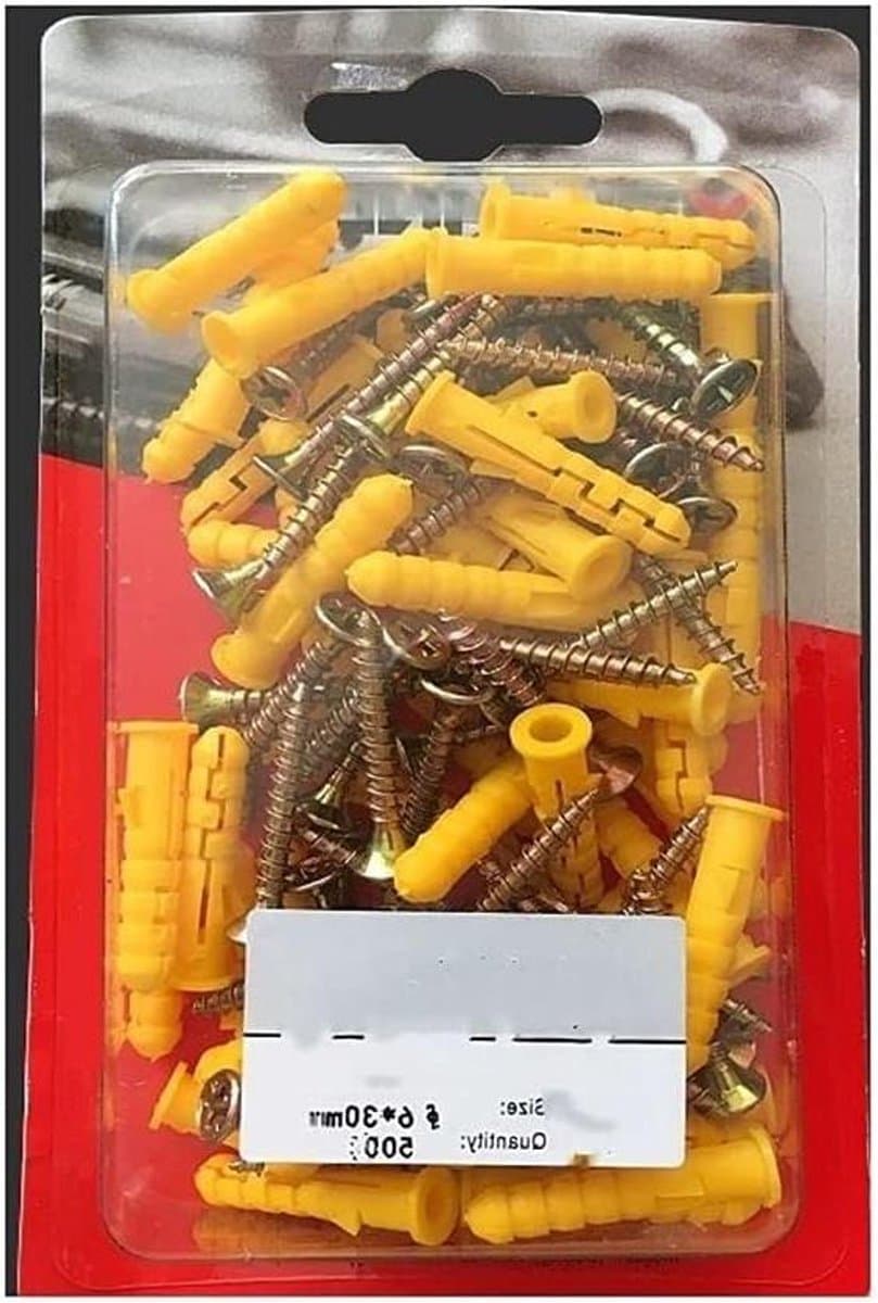 Kunststof Ankers - Expansiepluggen - Bevestigen in Muur - Roestbestendig - M8x40mm 25st - Grijs — afbeelding 1