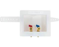 Dual Washer Outlet Box voor Verzonden Installaties