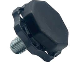 Fixem Stelpootjes Wasmachine Geschikt voor Arcelik, Beko, Indesit - 2912700500, 2912701200, 2912701400, C00864345 - stel voet – 4 Stuks – M10 Schroefdraad