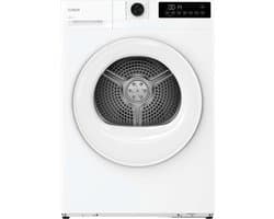 Candy GDL 8N2B-S, Warmtepomp, 8kg , GlasDoor, Eco Wit, XL deur opening - Condensbak