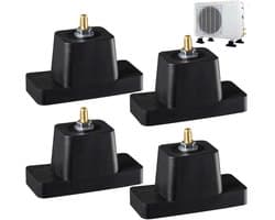 4-delige Rubberen Airco Trillingsdemper Schokdemper Anti-Vibratie Voeten Buffer M8