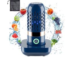 Ronte - Groente- en fruitreiniger, draadloze wasmachine voor vlees en fruit, oplaadbaar via USB.