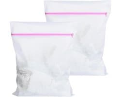 Cosensi - Wasnet voor Wasmachine 30 x 40 cm - 2 Stuks - Bescherming tegen Vervorming - Voor Gevoelige Kleding - Reisaccessoires
