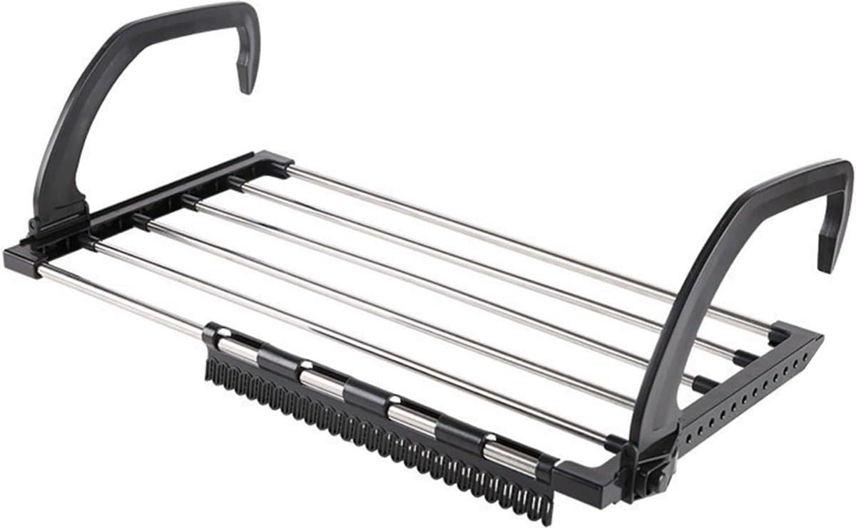 Inklapbare hangdroger voor radiator - balkonwasdroger voor wasrek - wanddroogrek voor balkon - GDWD - 32 x 40 cm folding wall laundry rack — afbeelding 1