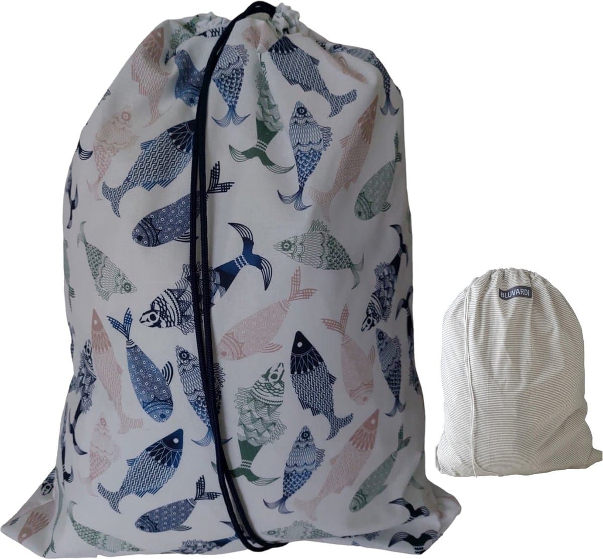 Bluvardi katoenen waszakken set van 2 stuks - porto -pijama — afbeelding 1