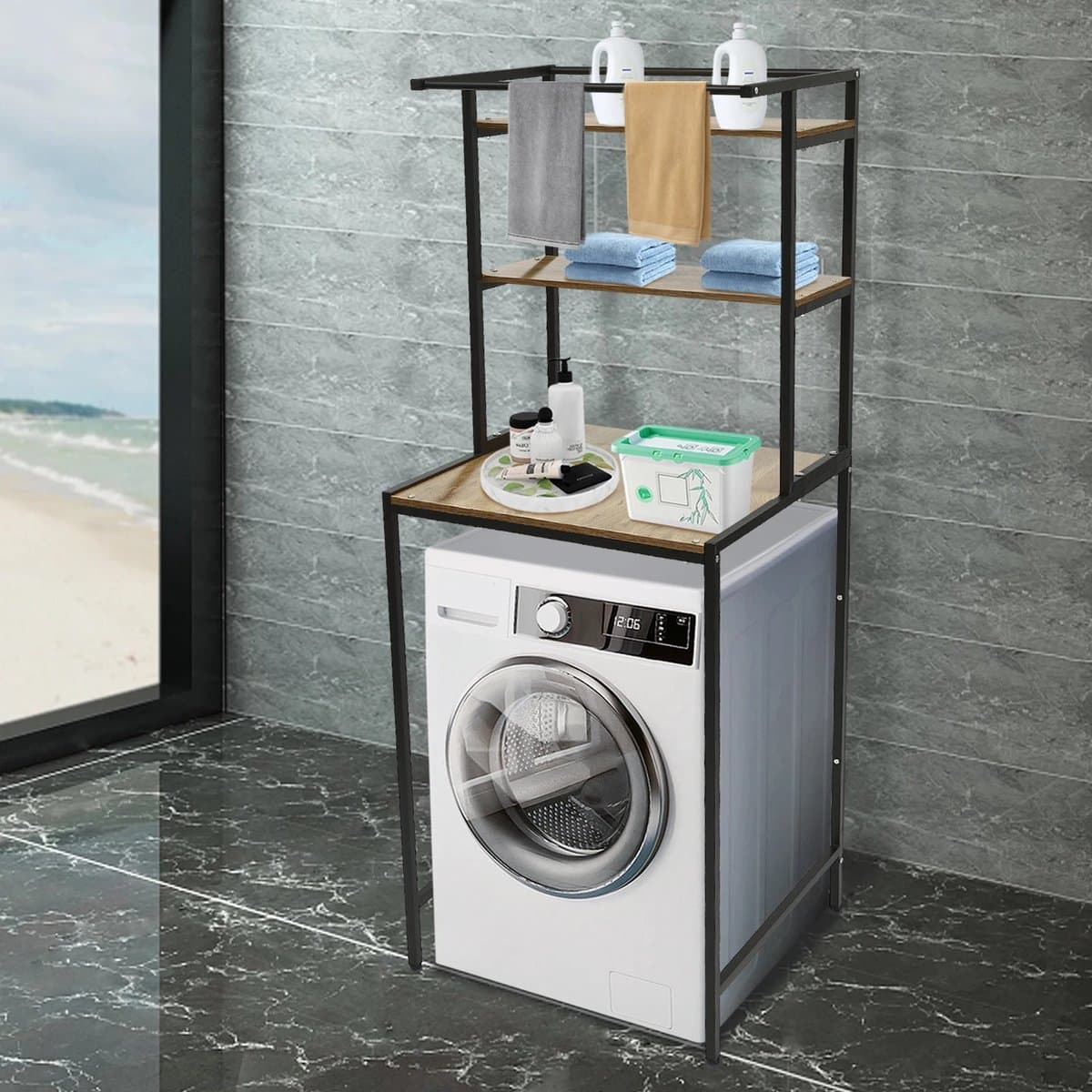 Wasmachine Kast - Ombouw - Verhoger - Meubel — afbeelding 1