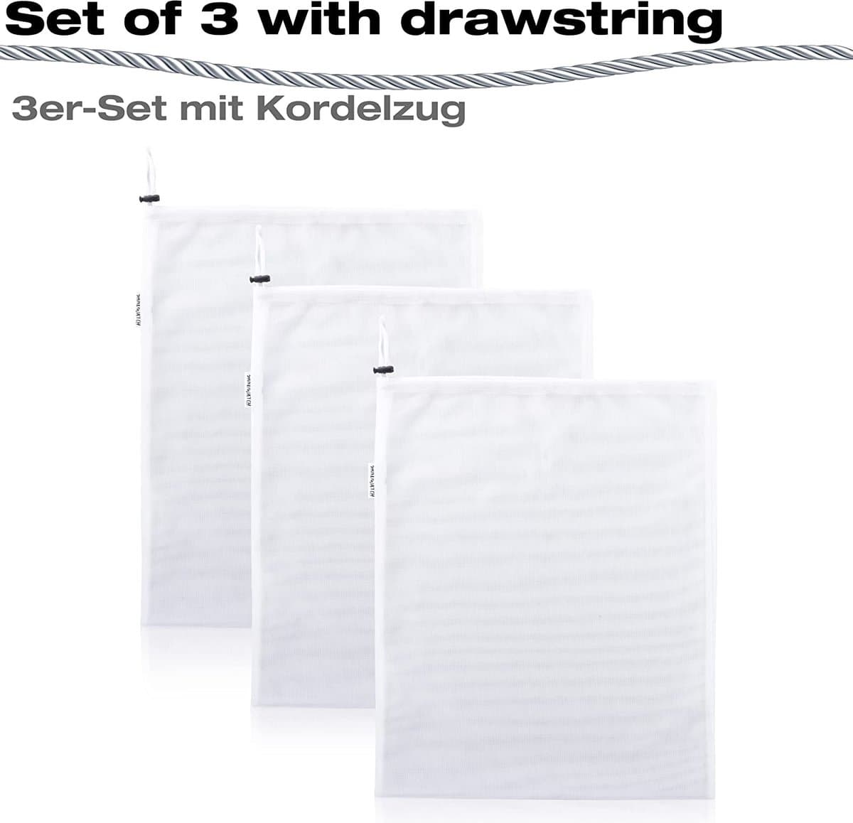 Waszak – ruime waszak – grote waszakken – laundry bags – laundry bag — afbeelding 1