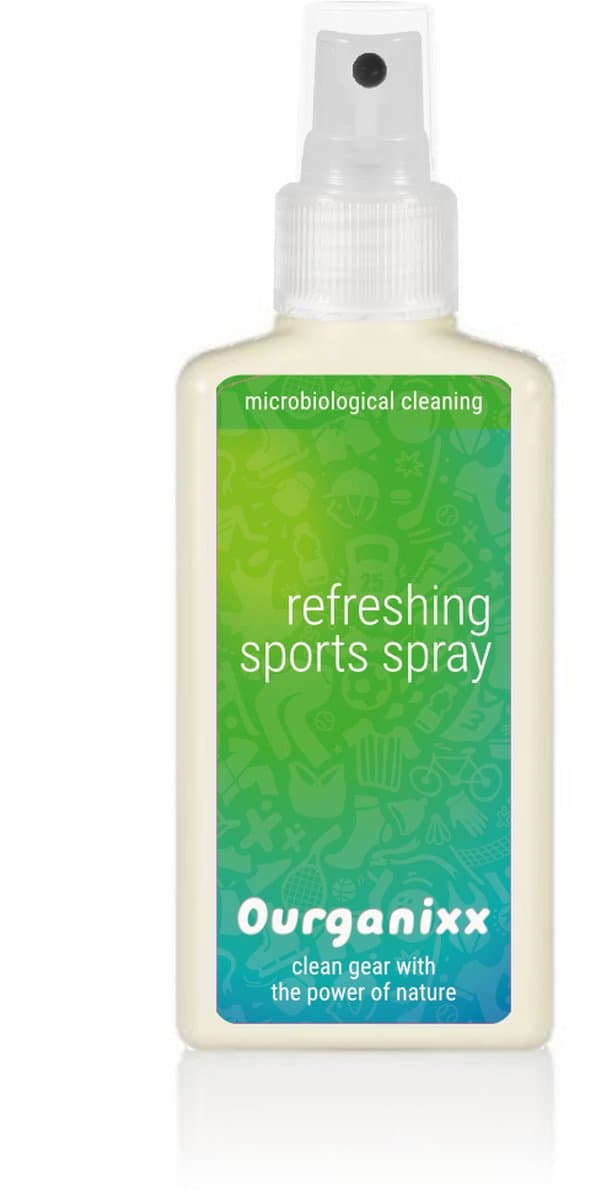 Ourganixx Sports spray - 100 ml - Verwijdert direct geurtjes uit sportkleding — afbeelding 1