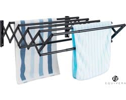 Equivera Wanddroogrek - Wasrek - Droogrek - Wanddroogrek Inklapbaar - Wand Droogrek