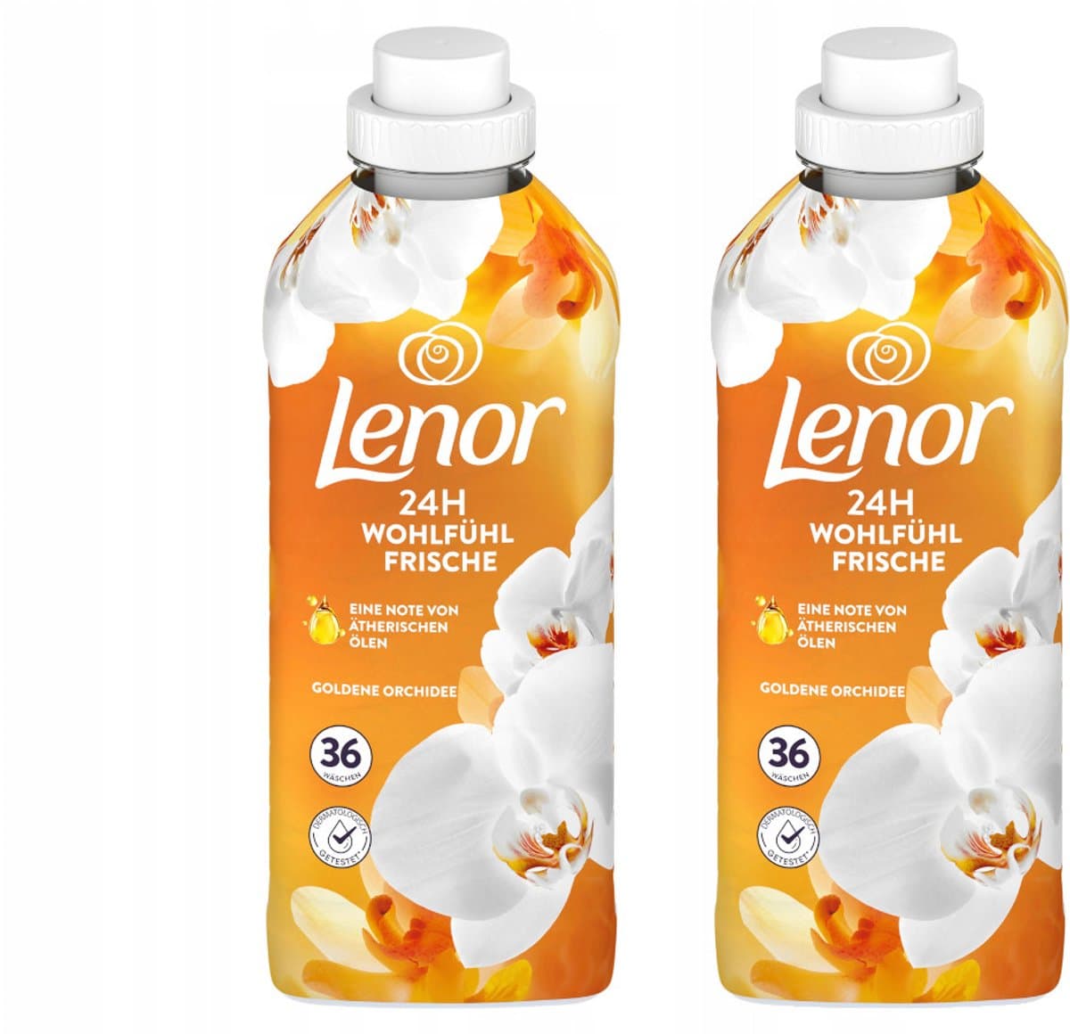 Lenor Goldene Orchidee - Wasverzachter - Multipack - 1512ml (2x756ml) - 72 Wasbeurten (2x36) — afbeelding 1