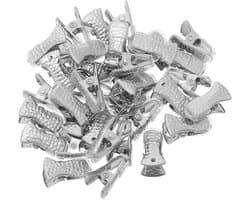 Metalen Wasknijpers - Kledingclips - Kleding Drogen - Windbestendig Antislip - 35 Stuks - Zilver